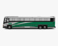 MCI D4500 CT Transit Bus 2008 3d model side view