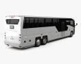MCI D45 CRT LE Coach Bus 2018 Modelo 3D vista trasera