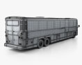 MCI D4500 CT Transit Bus con interni 2008 Modello 3D