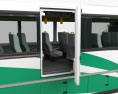 MCI D4500 CT Transit Bus з детальним інтер'єром 2008 3D модель