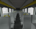 MCI D4500 CT Transit Bus com interior 2008 Modelo 3d