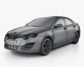 MG 550 2014 3D-Modell wire render