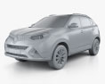 MG GS 2018 3D 모델  clay render
