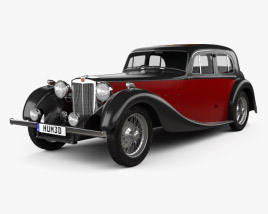 MG SA Saloon 1936 3D model