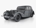 MG SA Saloon 1936 3D 모델  wire render