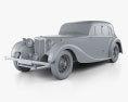 MG SA Saloon 1936 Modello 3D clay render