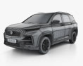 MG Hector 2022 Modelo 3D wire render