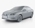 MG 5 2022 3D 모델  clay render