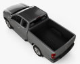 MG Extender Giant Cab 2022 3D模型 顶视图