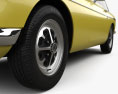MG B GT V8 インテリアと 1976 3Dモデル