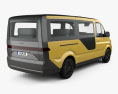 MOIA Shuttle 2023 3D 모델  back view