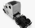 Mack Pinnacle Sattelzugmaschine 2011 3D-Modell Draufsicht
