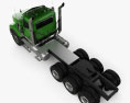 Mack Titan 牵引车 4axle 2007 3D模型 顶视图