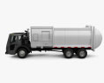 Mack LR Garbage Truck 2015 3d model side view