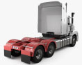 Mack Trident Axle Back High Rise Sleeper Cab Tractor Truck 2008 3d model back view