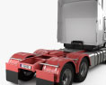 Mack Trident Axle Back High Rise Cabina Dormitorio Camión Tractor 2008 Modelo 3D