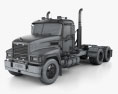Mack Pinnacle Camion Trattore 2006 Modello 3D wire render