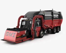 Mack TerraPro Mcneilus 垃圾车 2016 3D模型