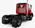 Mack Pinnacle Day Cab Tractor Truck 2011 3d model back view