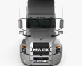 Mack Anthem StandUp Sleeper Cab Camion Tracteur 2018 Modèle 3d vue frontale