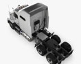 Mack Vision CX613 Sleeper Cab Tractor Truck 2011 3d model top view