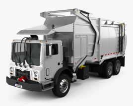 Mack TerraPro MRU613 Garbage Hercules Truck 2017 3D-Modell