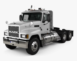 Mack CH613 Camión Tractor 2006 Modelo 3D
