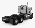 Mack CH613 Tractor Truck 2006 3d model back view