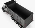 Mack Granite CTP713 自卸式卡车 4轴 2007 3D模型 顶视图