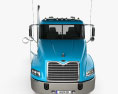 Mack Vision CXN613 Day Cab 트랙터 트럭 3축 2007 3D 모델  front view