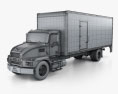Mack MD Box Truck 2020 Modello 3D wire render