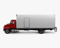 Mack MD Box Truck 2020 Modello 3D vista laterale