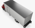 Mack MD 箱式卡车 2020 3D模型 顶视图