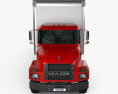 Mack MD Box Truck 2020 Modello 3D vista frontale