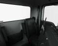 Mack Granite 섀시 트럭 3축 인테리어 가 있는 RHD 2002 3D 모델 