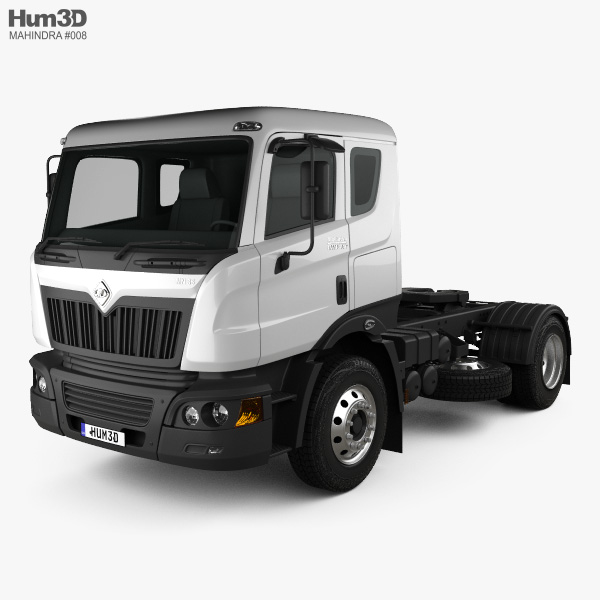 Mahindra Navistar MN35 트랙터 트럭 2015 3D 모델 