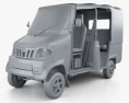 Mahindra Gio Compact Cab 2015 3d model clay render