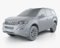Mahindra XUV500 2018 3d model clay render