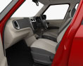 Mahindra TUV300 con interior 2018 Modelo 3D seats