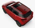 Mahindra XUV300 2022 3D модель top view