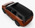 Mahindra XUV500 2022 3D модель top view