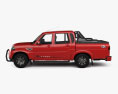 Mahindra Pik Up Cabina Doble Karoo 2024 Modelo 3D vista lateral