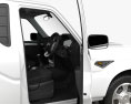 Mahindra Pik Up Cabina Simple con interior y motor 2021 Modelo 3D