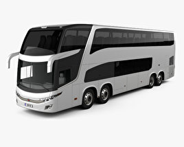 Marcopolo Paradiso G7 1800 DD 4-axle bus 2017 3D model