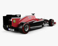 Marussia MR03 2014 3D 모델  back view