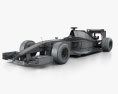 Marussia MR03 2014 3Dモデル wire render