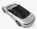Maserati GranCabrio 2013 3D模型 顶视图