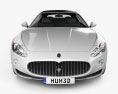 Maserati GranCabrio 2013 3D模型 正面图