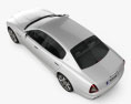 Maserati Quattroporte 2014 3D-Modell Draufsicht