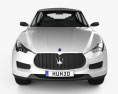 Maserati Kubang 2016 3D 모델  front view
